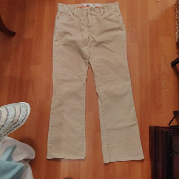 Old Navy Fine Corduroy Pants – Tan – Size 4 Short – Stretch Comfort - Picture 3 of 6